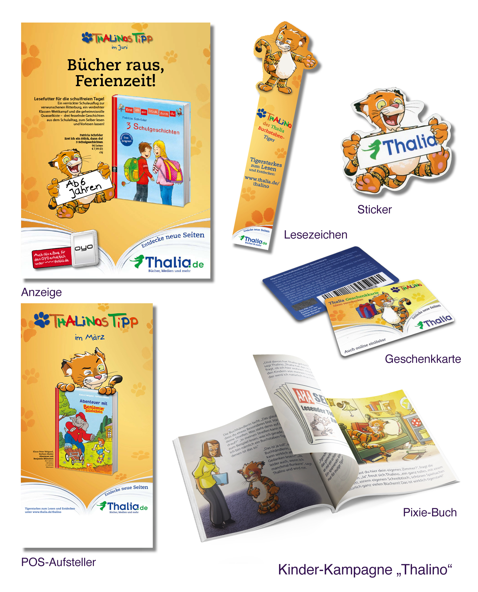 Thalia – Kinder-Kampagne Thalino